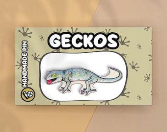 Tokay Gecko Lapel Pin