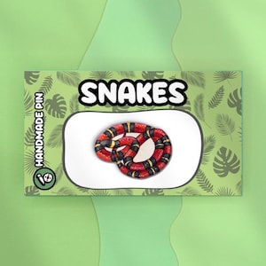 Milk Snake Lapel Pin