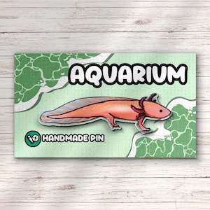 Axolotl Fish Lapel Pin