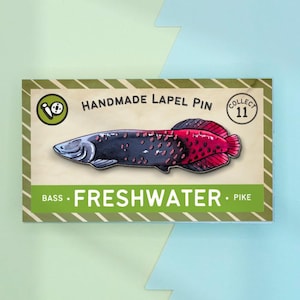 Arapaima Fish Lapel Pin
