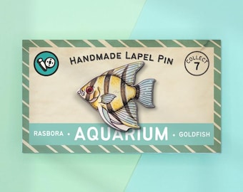 Angel Fish Lapel Pin