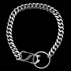 Oversized Stainless Steel Ball Chain, Statement Necklace, Chain Necklace Chunky, Bulk Necklace, Silver Necklace, Gift for men, Gift for her