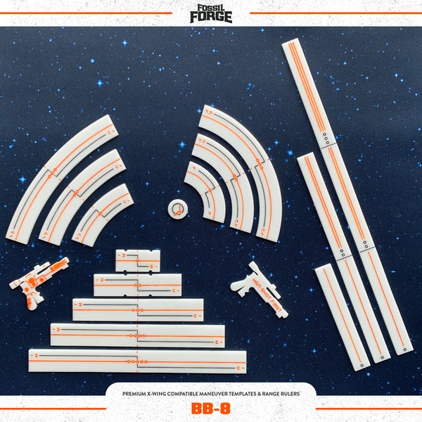 X Wing Maneuver Template Etsy