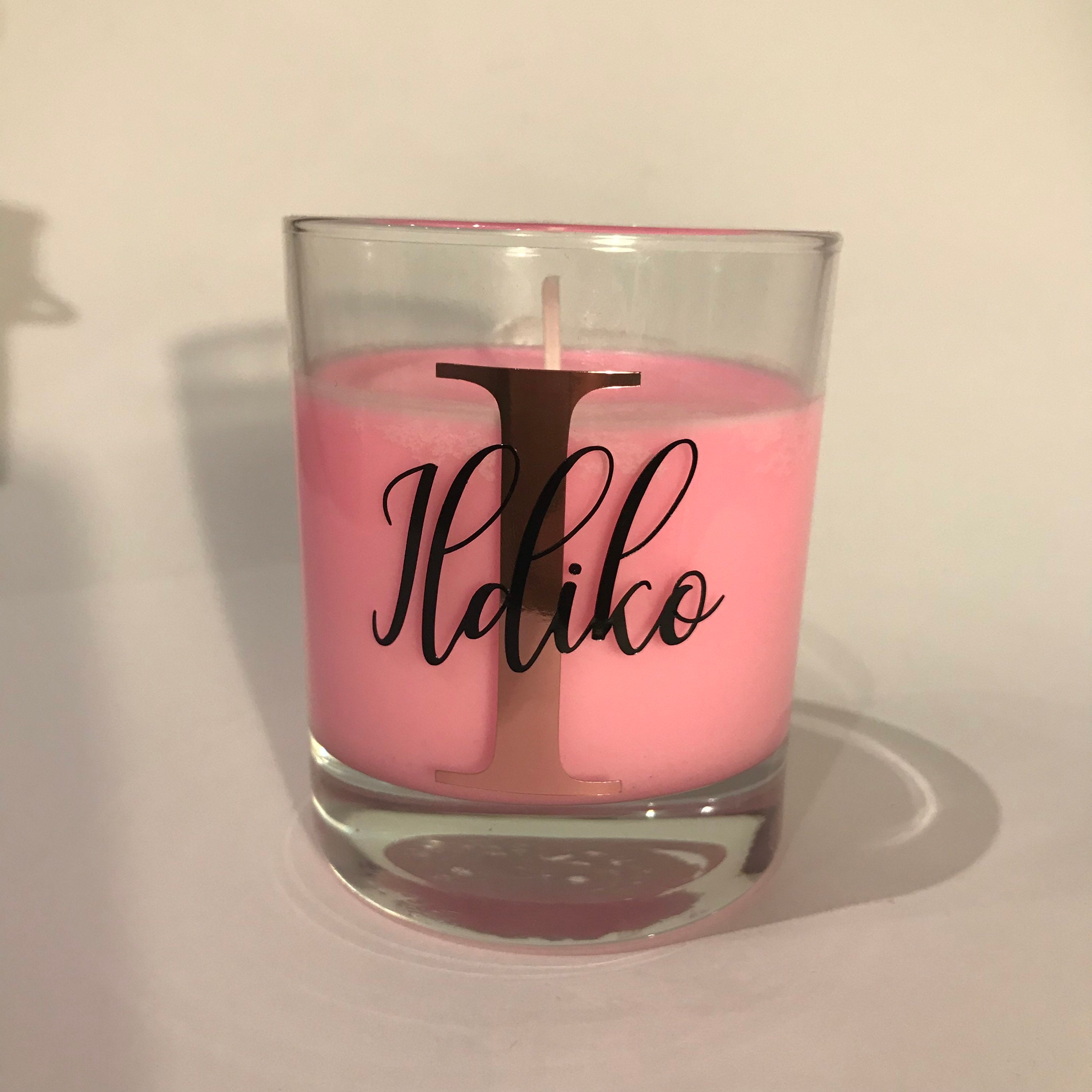 Personalized candles / gifts for her / scented candles / Etsy