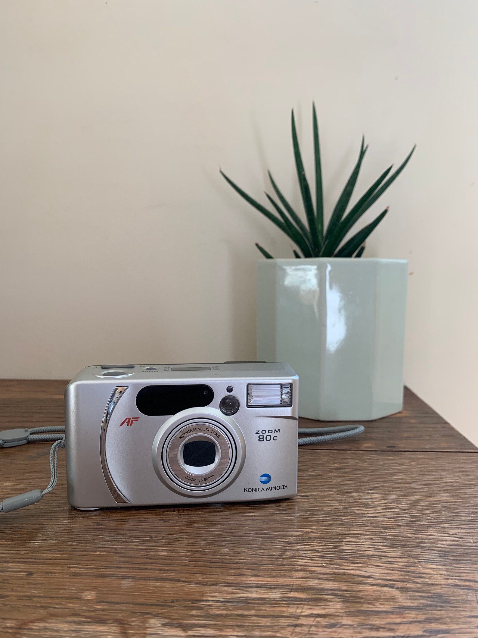 Konica Minolta Zoom 80c 35mm Film Camera Punta e spara Etsy
