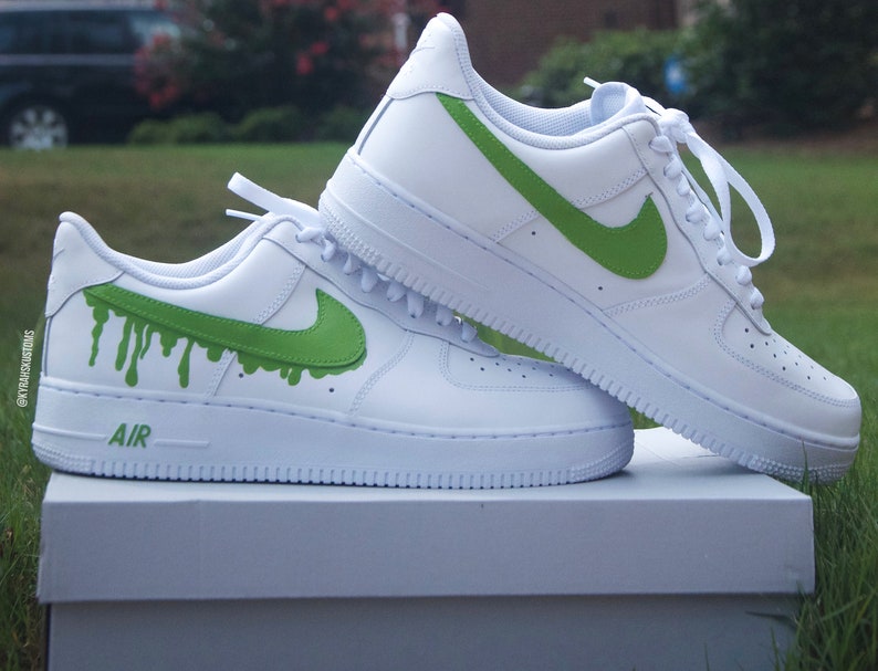 custom air force 1 slime