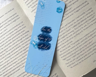 Music Inspired Bookmark: For The Hope Of It All Club