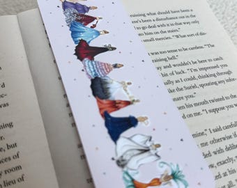 Music Eras Bookmark: Colorful Album Art