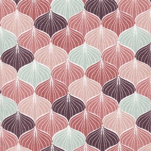 Wachstuch - Oilcloth Alli Canyon rose/burned rose | Au Maison