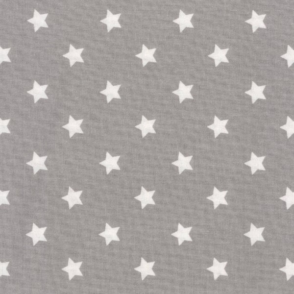 Wachstuch - Oilcloth Star Big Grey | Au Maison