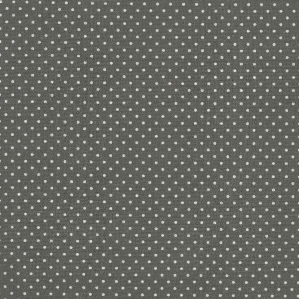 Wachstuch - Oilcloth Dots Charcoal | Au Maison