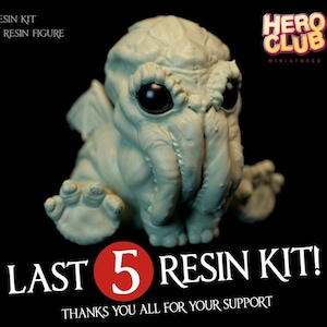 MINI CTHULHU - High quality resin kit figure for Lovecraft fans and miniature painters