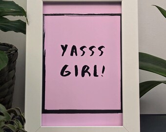 Yasss Bitch Etsy