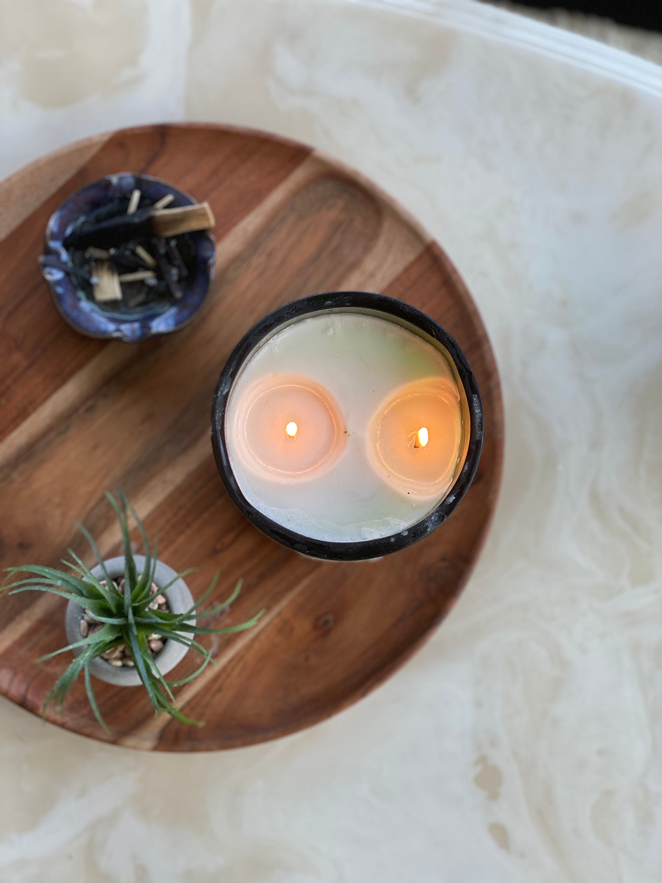 Natural Soy Wax Custom Wine Bottle Candles Etsy