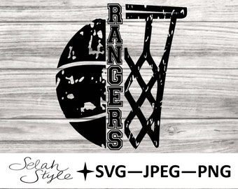 Rangers (Rustic) Digital Download, svg, jpeg, png