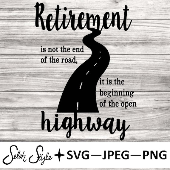 Citation De Retraite Telechargement Numerique Svg Png Etsy Canada