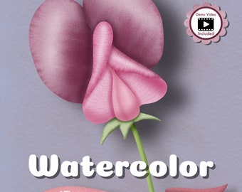 Affinity Designer Vector Watercolor Brushes |   Vector not Raster | Add Texture | 31 Brush Set