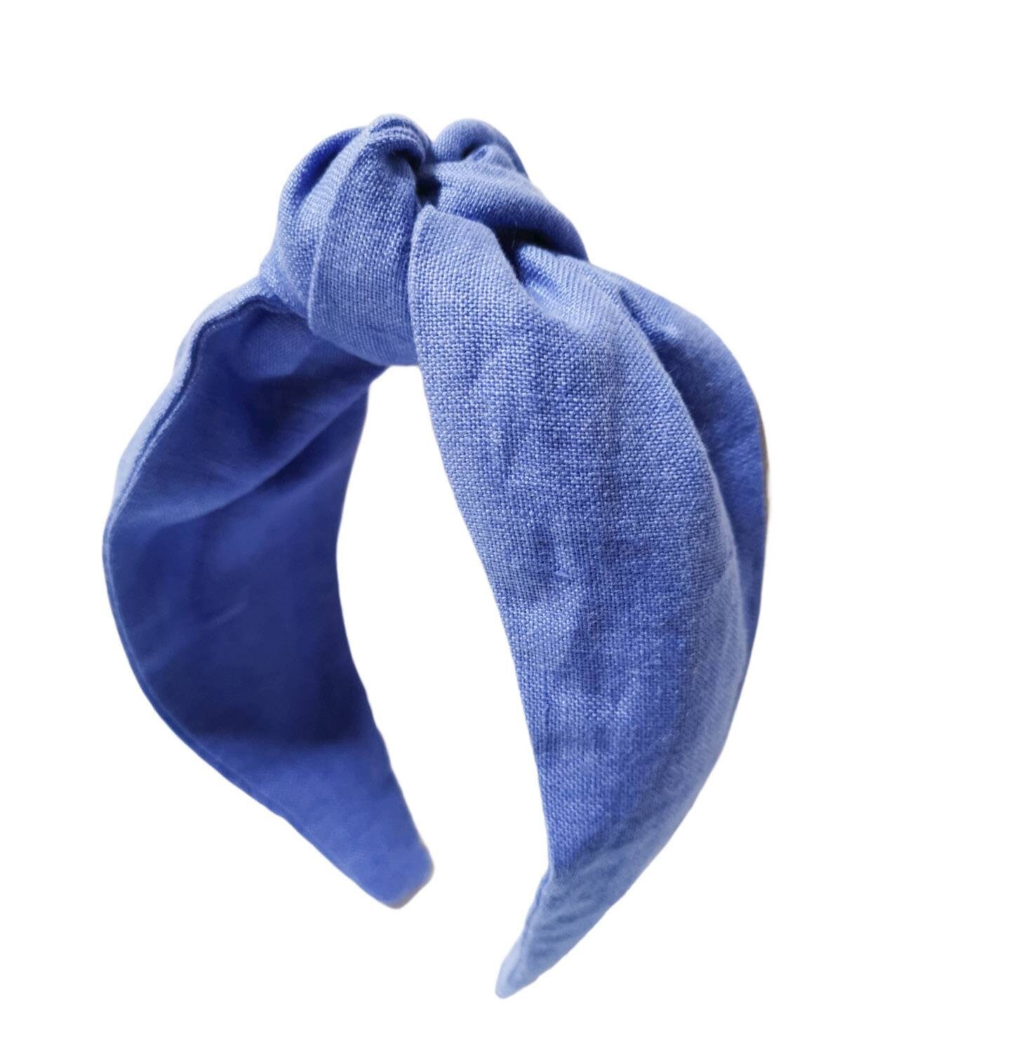 Hair Accessories for Women Natural Material Linen Knotted Etsy