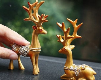 White Grebest Deer Shape Car Ornament Interior Decoration Repair Tool 1 Pair Deer Shape Cute Animal Car Dashboard Interior Decor Vehicle Home Ornament White Grebest Deer Shape Car Ornament Interior Decoration Repair Tool 1 Pair Deer Shape Cute Animal Car Dashboard Interior Decor Vehicle Home Ornament