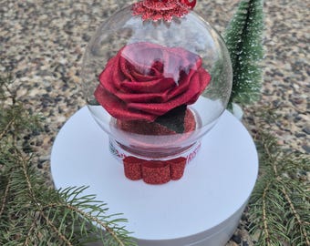 Eternal Rose Christmas Ornament