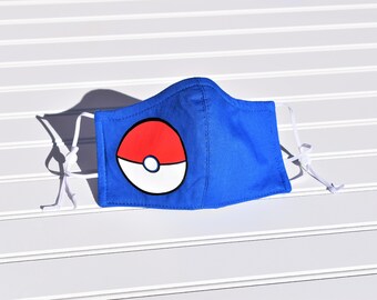 Children's  Pokemon Face Mask