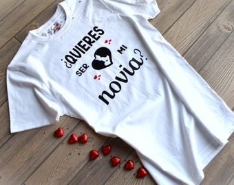 Quieres ser mi novia?