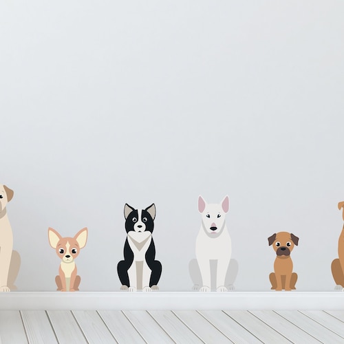 Pet Wall Decor Dog Custom Cat Decal Pet Shop Grooming Etsy