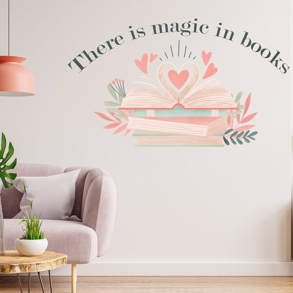 Library Wall Art Etsy