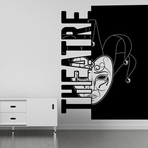 Theatre Home Cinema Wall Decal, Theatre Wall Art Sticker-theater Room ...