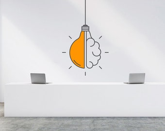 ig5325 Details about Vinyl Wall Decal Think Different Light Bulb Quote Business Stickers ig5325 Details about Vinyl Wall Decal Think Different Light Bulb Quote Business Stickers