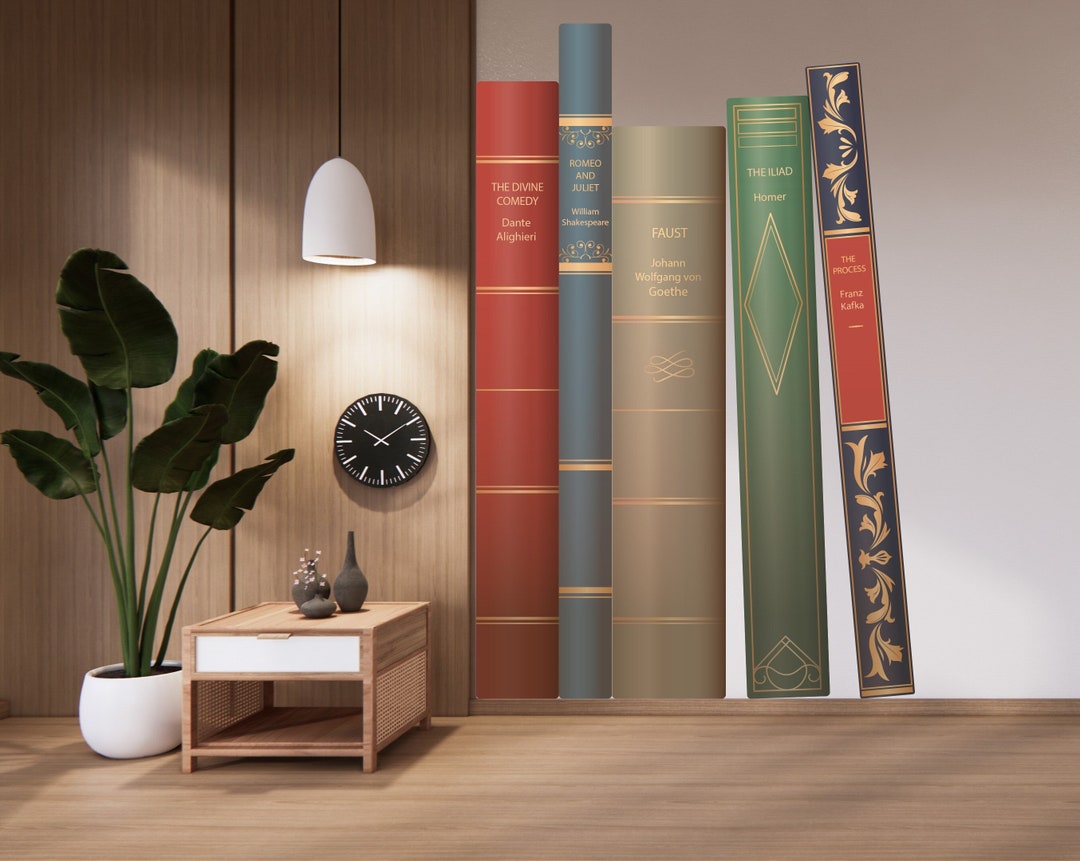 Library Book Vinyl Wall Art Decals, Library Wall Decal, Education Decals, Kids Room, Reading