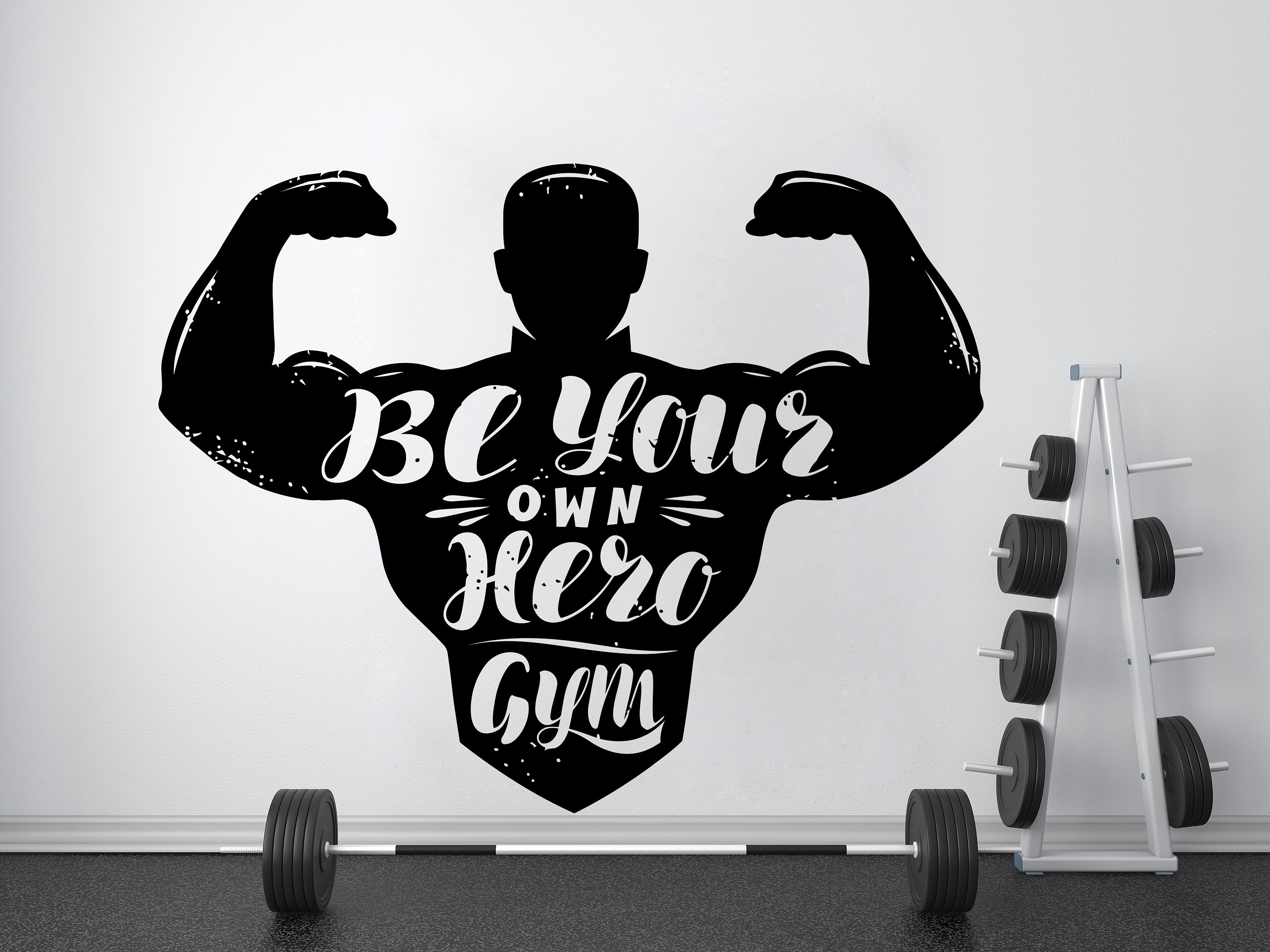 Gym Wall Decal Custom Fitness Decor Workout Art Vinyl Gorilla - Etsy Gym Wall Decal Custom Fitness Decor Workout Art Vinyl Gorilla - Etsy