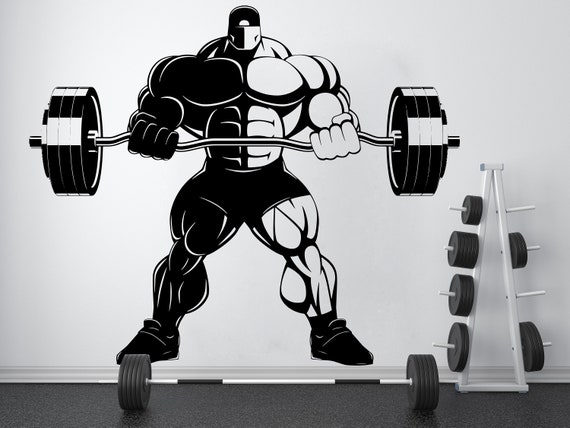 Gym Wall Decal Custom Fitness Decor Workout Art Vinyl Gorilla - Etsy Israel Gym Wall Decal Custom Fitness Decor Workout Art Vinyl Gorilla - Etsy Israel