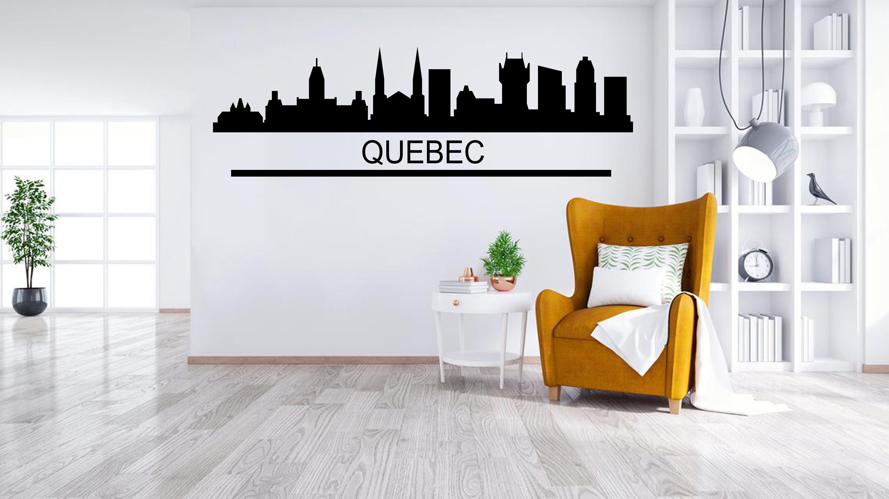 Mirror sticker, mirror decoration, positive message, mantra, vinyl decal,  positive gift, Quebec, Canada, Hello Sunshine!