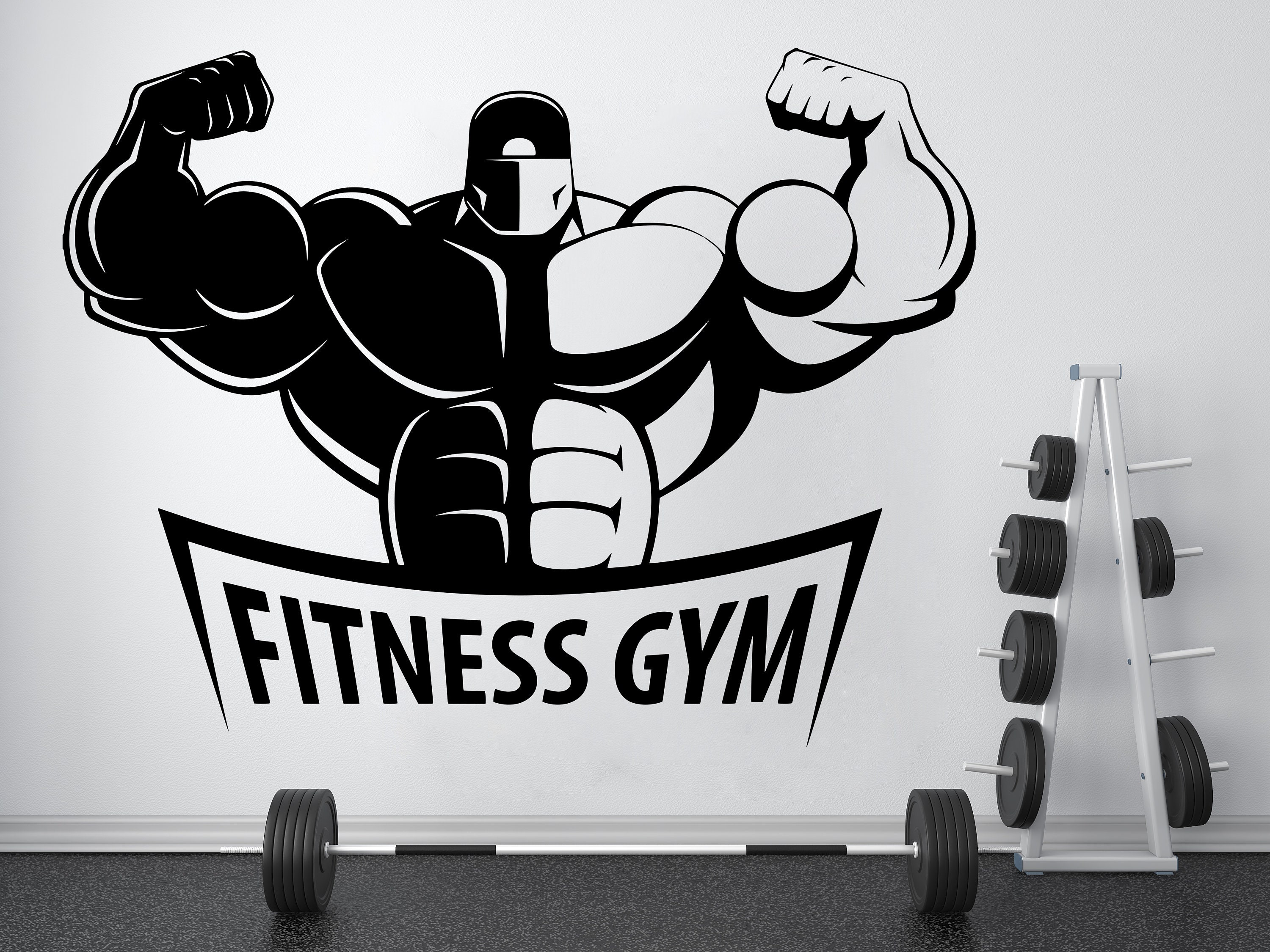 Gym Wall Decal Custom Fitness Decor Workout Art Vinyl Gorilla - Etsy Hong Kong Gym Wall Decal Custom Fitness Decor Workout Art Vinyl Gorilla - Etsy Hong Kong