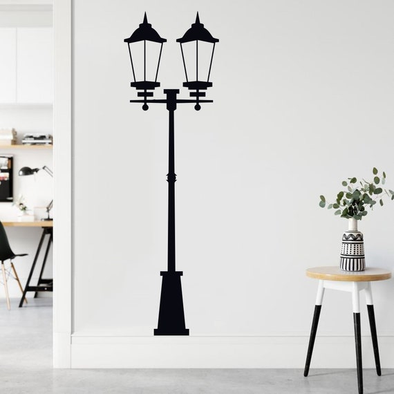 Street Lamp Wall Decal Lamp Wall Decal Hallway Wall Decal - Etsy Street Lamp Wall Decal Lamp Wall Decal Hallway Wall Decal - Etsy
