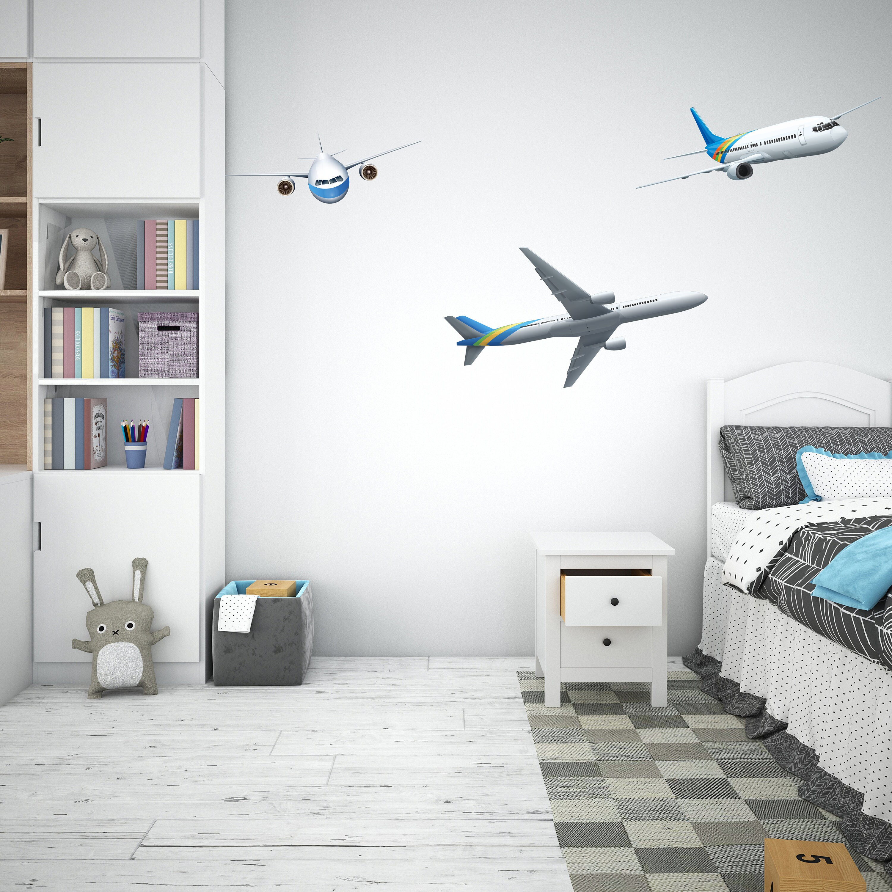 Airplane wall decal discount