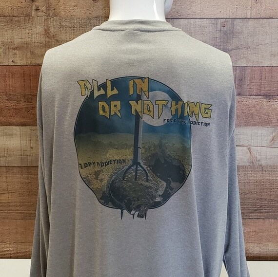 To Gig or Not to Gig Flounder Long Sleeve Performance Shirt