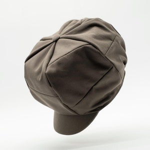 Vintage dreadlocks hat brown twill