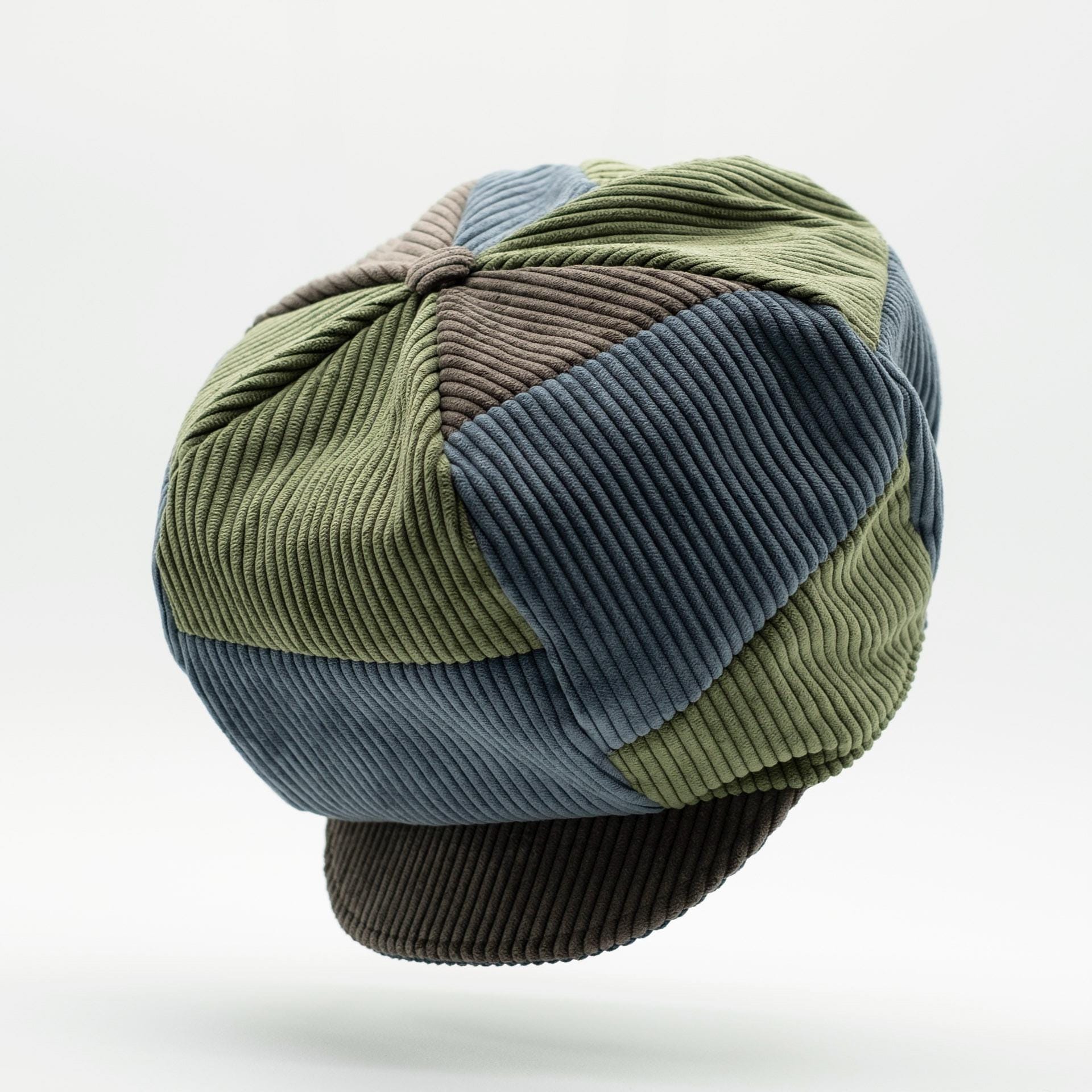 Corduroy Patchwork Bucket Slouch Hat O/S Patchwork Corduroy Hat - Stuntin Goods main image 3