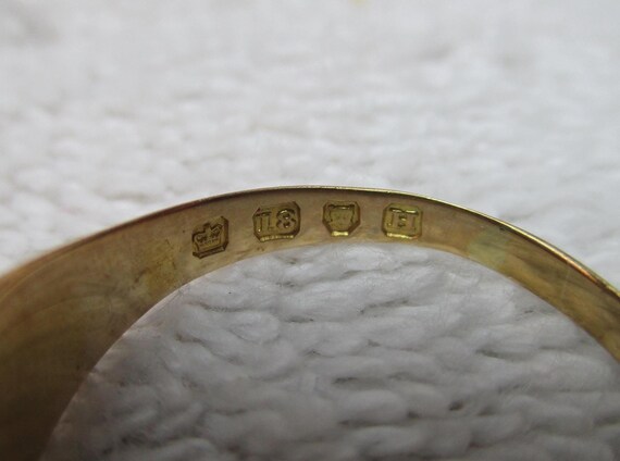 Victorian{London 1883} 18ct Solid Gold Ruby + Spl… - image 7