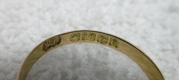 Edwardian{Birmingham 1904} 18ct Solid Gold 7-Ston… - image 5