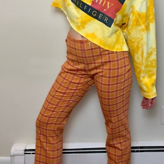 Vintage Plaid Pants | 80s Plaid Vintage Pants | 60