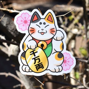 Maneki Neko Decal
