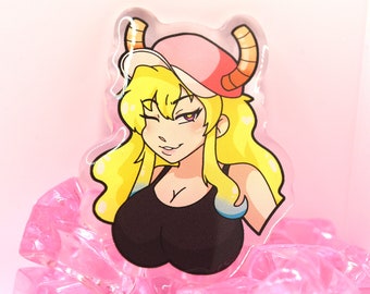 Lucoa Acrylic Pin (Miss Kobayashi's Dragon Maid)