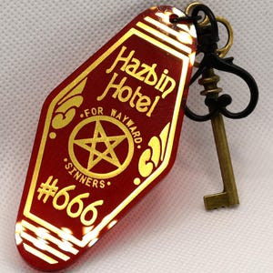 Hazbin Hotel Key Keychain