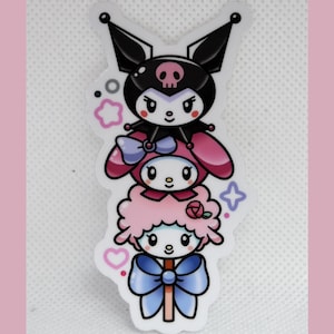 Kawaii Friends Dango Decal