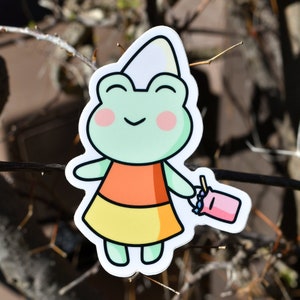Halloween Frog Decal