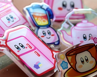 Kirby Kitchen Appliance Acrylic Pins