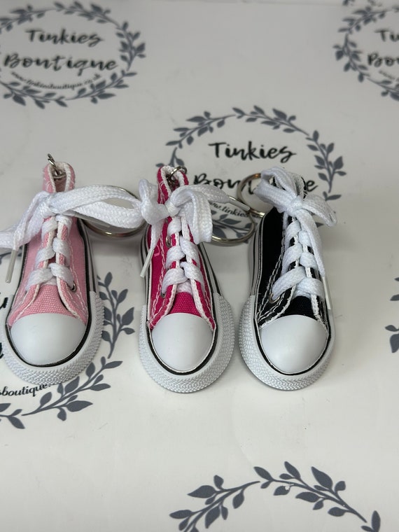 Personalized converse keychain hotsell